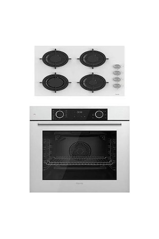 Ferre XE63CB - CS206 Fryart CC Serisi Beyaz Ankastre Set