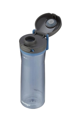 Contigo Jackson 2.0 720 Ml Su Şişesi Tek Tuş Açılır Kapak, Sızdırmaz, Bpa Sız Mavi mavi