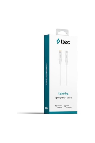 20w Pd Destekler Type c Lightning Apple Uyumlu iPhone Hızlı Şarj Ve Data Transfer Kablosu 150cm