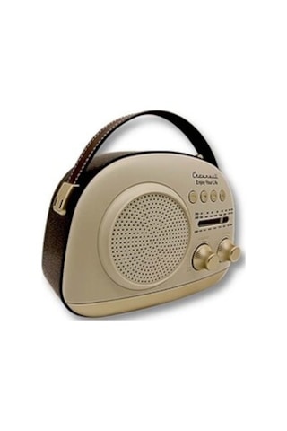 Crownwell Taşınabilir Bluetooth Retro Radyo Arizona Serisi / Grey Crownwell Taşınabilir Bluetooth Retro Radyo Arizona Serisi / Grey