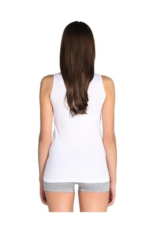 Tutku 0136 Kadın Atlet Ribana Kalın Askılı 6'Lı Paket