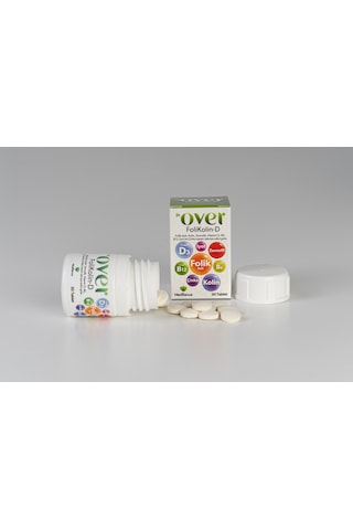 Dr. Over FoliKolin-D Gıda Takviyesi 2 x 30 Tablet