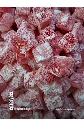 Cezeryeci Güllü Lokum 500 G