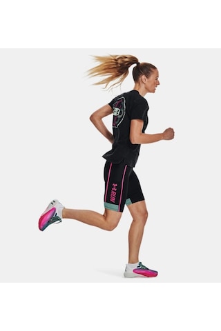 Under Armour Kadın UA Run Anywhere Yarım Tayt 524641672 Siyah