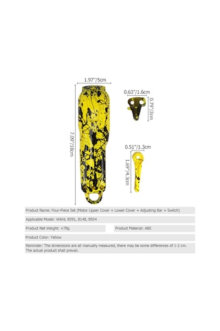 Homyl Wahl 8148/8591 Saç Kesme Makineleri Için Dıy Muhafaza