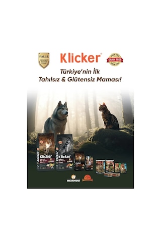 Klıcker Kuzulu Yetişkin Köpek Kuru Maması 1 KG