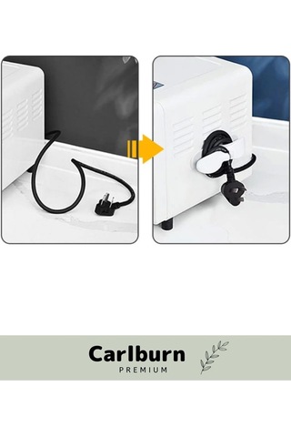 Özel Üretim Bilgisayar Notebook Şarj Kablosu Mutfak Çok Amaçlı Kablo Sarma Düzenleyici 2 Adet