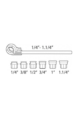 Super Ego Boru Pafta Takımı 1/2''-1.1/4''