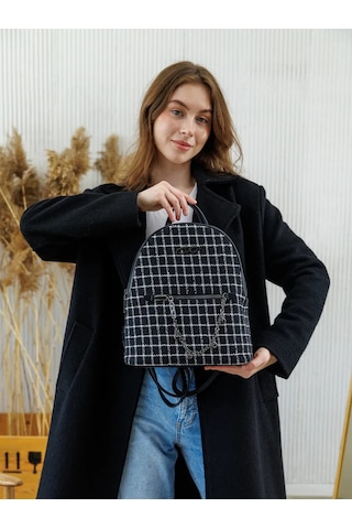 Kari Şehir A5 Deri Sırt Çantası 463477531 Siyah