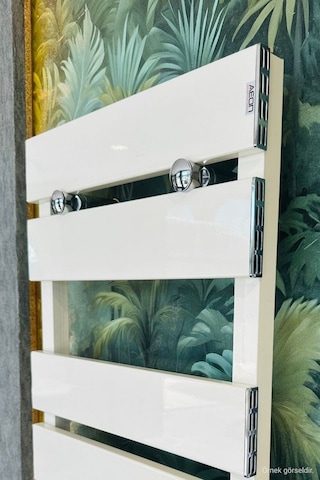 Hestia Bath Alüminyum Havlupan 490 X 700 Beyaz Aks:460