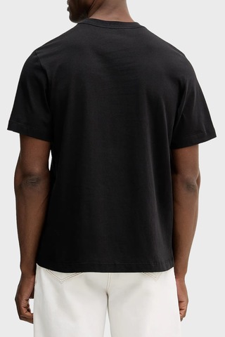 Calvin Klein Erkek T Shirt Lv04re802g Ub1 Siyah Siyah