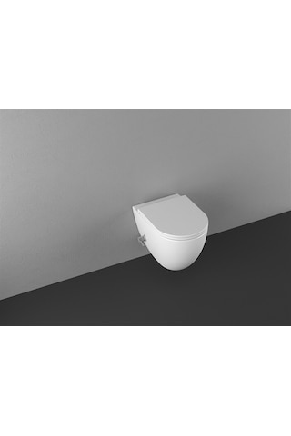 Isvea Infinity Clearim Plus Cleanwash Beyaz Asma Klozet ve Soft K