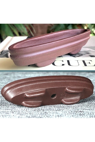 Omeniv Bonsai Mame (Mini) Saksı Damgalı Yixing Çamur El Yapımı