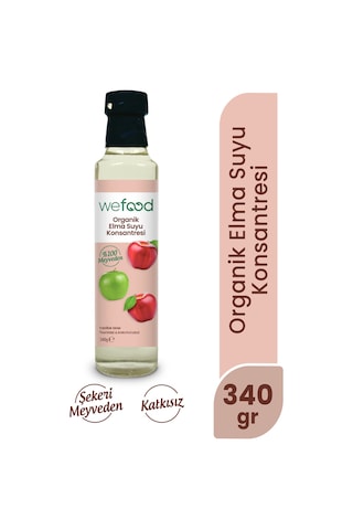 Organik Elma Suyu Konsantresi 340 Ml