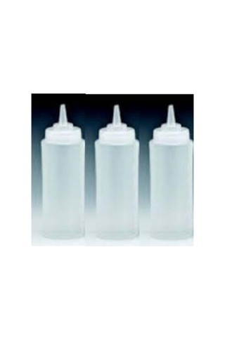 Sos Şişesi 3'lü Şeffaf Sos Şişesi Bpa Free 700 Ml Diğer