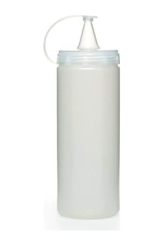 -şeffaf Kapaklı Sızdırmaz Yağlık Sosluk Şişesi Plastik Yağdanlık 400 Ml. Ap-9028