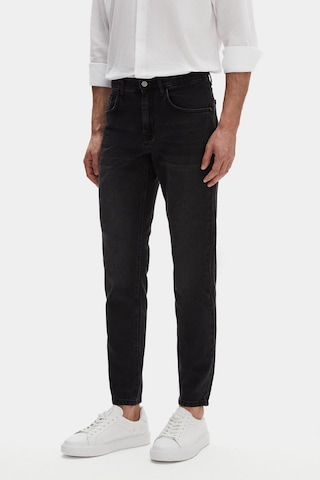 Ds Damat Comfort Fit Antrasit Düz Jean Kot Beş Cepli Yıkamalı Denim Pantolon 3hcj3ort00103 Antrasit