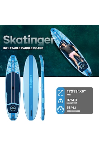 Kamera Aparatlı Stand Up Paddle Board 335x84x15 Cm Ölçülerinde Şişme Sörf Tahtası Full Set
