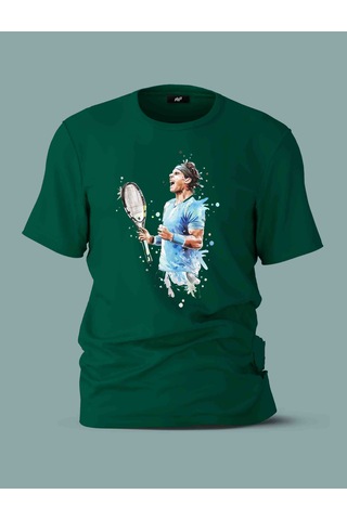 Fnbx Nadal Winner Tennis T-shirt Yeşil