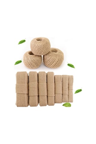 4 Mm 15 Metre Doğal Jüt Ip Halat