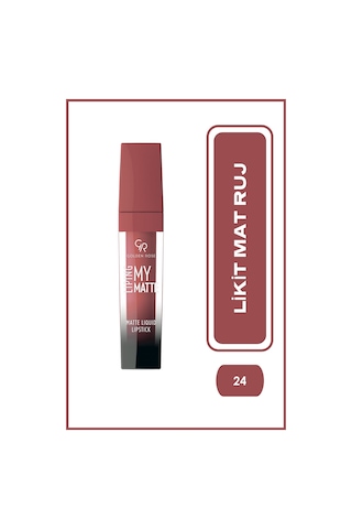 Liping My Matte - 24 - Likit Mat Ruj