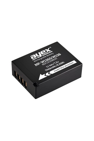 Fujifilm X-Pro3- X-T20- X-T30 için Ayex Np-W126S Np-W126 Batarya