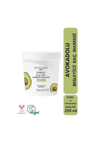 Byphasse Family Fresh Avokadolu Besleyici Saç Maskesi 250 ML