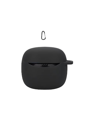 Jbl Tune Flex 2 Uyumlu Mat Silikon Kapak Kılıf+kanca Siyah