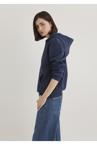 Mavi - Kapüşonlu Lacivert Basic Sweatshirt 167299-70488