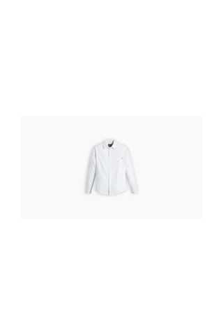 Dockers Slım Orıgınal Shırt Undyed Lınen Erkek Beyaz Gömlek - A1114