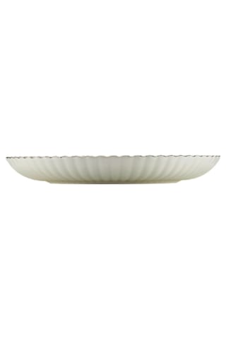 Kütahya Porselen Bone Luz Altın File Servis Tabağı 27cm 2 Li Çok Renkli