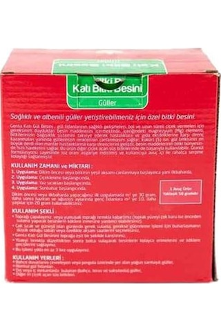 Genta Katı Gül Gübresi 1 Kg