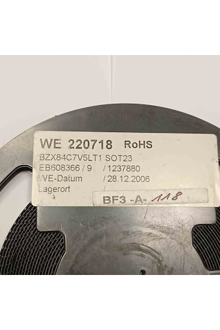 Bzx84c7v5 7.5v 0.35w Sot23 Phılıps Zener Diyot 250 Adet