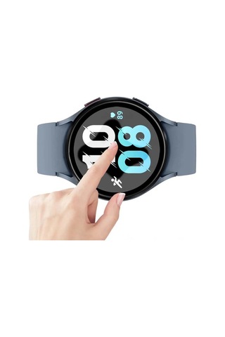 Samsung Galaxy Watch 7 44mm Uyumlu Ekran Koruyucu Polymer Temperli Nano 0.5 Mm Watch Ekran Koruyucu