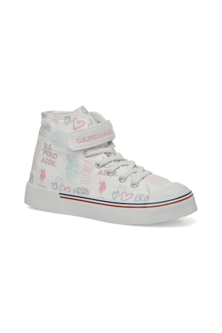 U.s. Polo Assn. Penelope Hı Jr 5fx Beyaz Kız Çocuk High Sneaker 000000000101946588 Beyaz