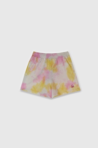 Benetton Kız Çocuk Batik Şort Çok Renkli