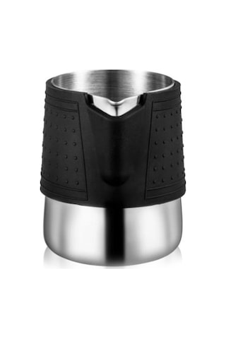 Silikon Süt Köpürtme Sürahi Espresso Kahve Barista Craft Latte Cappuccino Süt Kremi Frother Fincan Sürahi Makinesi Siyah