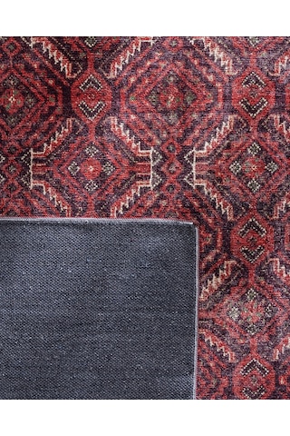 Madame Coco Louna Halı - Bordo - 160x230 Cm 8684427335079 Çok Renkli