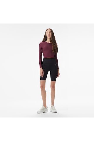 Energetics Olene Ls Kadın Bordo Antrenman T-shirt 433130 KIrmızı