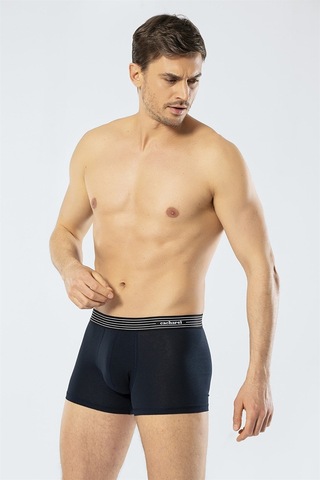 Cacharel 1320 3'Lü Erkek Boxer-Lacivert&Indigo&Saks - Xl Lacivert