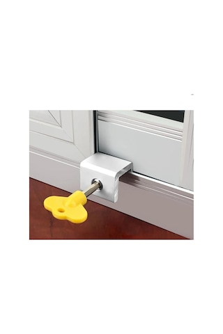 Ayt Sunup Sn-14525 Ayarlanabilir Sürgülü Kapı Pencere Kilidi Cam Kilit