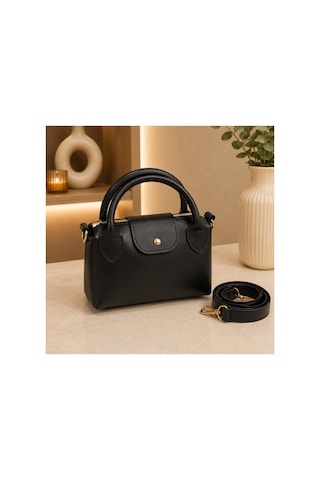Names Bag Vienesta Oval Mini Doktor Çantası - Çapraz Askılı Kadın Kol Ve Omuz Çantası Siyah Siyah Names Bag Vienesta Oval Mini Doktor Çantası - Çapraz Askılı Kadın Kol Ve Omuz Çantası Siyah Siyah