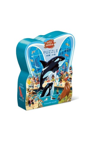 Crocodile Creek Puzzle 48 Parça Akvaryumda Bir Gün