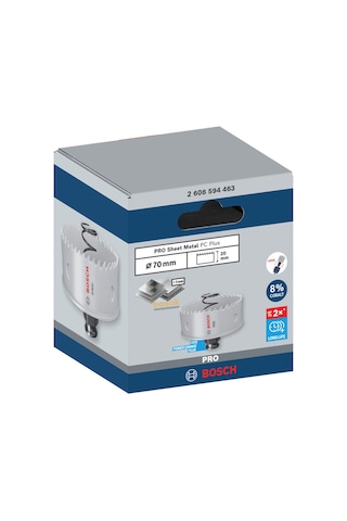 Bosch Pro 70 Mm Yaylı İnox Ve Çelik Kesim Panç 2608594463