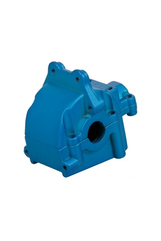 Aubyhe Mavi Alyuminyum Dalga Kutusu - 1/14 1/12 Boyutlu Wltoys 144001 124019 124018 Rc Araçları İçin Eş配件