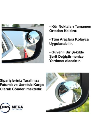 Oto Kör Nokta Ayna Prizmatik Ayna Araba Aynası