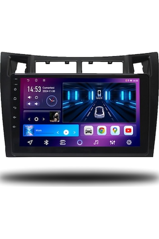 Caros Toyota Yaris 2007-2011 Uyumlu Android Multimedya 4gb Ram 32gb Hafıza 9"