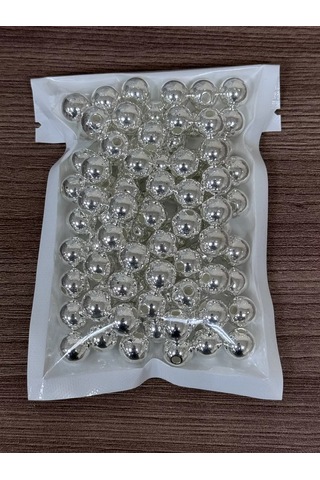 Magazin Dla Rukodel'nic Ip Gavrilov R N Çanta Boncukları İnci Gümüş 10 Mm 50 Gr Büyük Boncuk 220968857