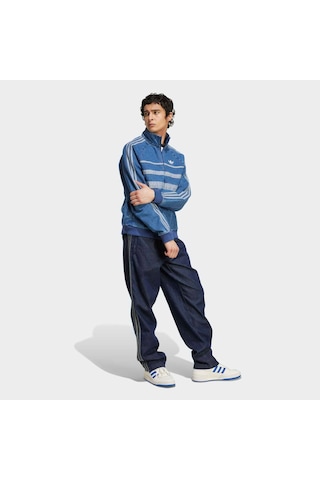 Adidas Adicolor Erkek Mavi Jean Ceket Jx6457 Mavi