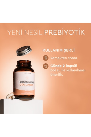 Next-Microbiome Fiberbiome-Collagen 60 Kapsül
